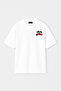 Unisex Stüssy Playing Cards Printed Oversize 100% Cotton Wide Cut Textured Crew Neck T-Shirt Rf0539 - 2