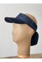 Sports Running Tennis Hat Visor Hat with Top Opening Zipper (Adjustable Back) (Black Color) - 2