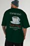 Espresso Cocktail Printed Oversize T-Shirt Men Women 100% Cotton Crew Neck Tee - 6