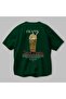 Frappe Cocktail Printed Oversize T-Shirt Men Women 100% Cotton Crew Neck Tshirt - 3