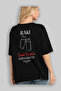 Raki Cocktail Printed Oversize T-Shirt Men Women 100% Cotton Crew Neck Tshirt - 4