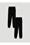 Lcw Kids Elastic Waist Girls' Jogger Sweatpants 2-Pack (W5)