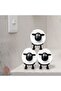 3 Pieces Decorative Cute Sheep Toilet Paper Holder