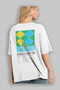 Pisco Sour Cocktail Series Back Printed Oversize T-Shirt Men Women 100% Cotton Crew Neck Tshirt - 3