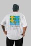 Pisco Sour Cocktail Series Back Printed Oversize T-Shirt Men Women 100% Cotton Crew Neck Tshirt
