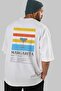 Margarita Cocktail Series Back Printed Oversize T-Shirt Men Women 100% Cotton Crew Neck Tshirt - 7