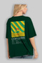 Cuba Libre Cocktail Series Back Printed Oversize T-Shirt Men Women 100% Cotton Crew Neck Tshirt - 4