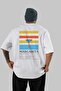 Margarita Cocktail Series Back Printed Oversize T-Shirt Men Women 100% Cotton Crew Neck Tshirt