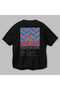 Singapore Sling Cocktail Back Printed Black Oversize T-Shirt Men Women Cotton Crew Neck Tshirt - 3
