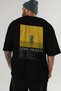 Long Island Cocktail Series Back Printed Oversize T-Shirt Men Women 100% Cotton Crew Neck Tshirt - 6