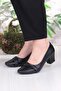 168675 Nur Comfortable Flexible Low Heeled Women's Shoes - 2