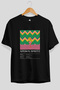 Aperol Spritz Cocktail Front Printed Black Oversize T-Shirt Men Women Cotton Crew Neck Tshirt - 2