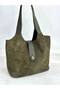 Arm Bag Genuine Suede Leather Women's Shoulder Bag