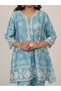Sky Blue Abstract Print Co-Ord Set - 5
