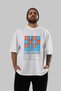 Cuba Mojito Cocktail Pre-Printed White Oversize T-Shirt Men Women Cotton Crew Neck T-Shirt - 6