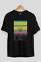Old Fashioned Cocktail Front Printed Black Oversize T-Shirt Men Women Cotton Crew Neck Tshirt - 2