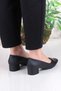16504 Erdem Buckle Detailed Low Heeled Women's Shoes - 4
