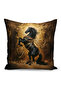 Classic Horse Series Double Sided Digital Printed Set of 3 Throw Pillow Covers (Horse) - 2