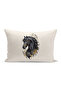Classic Horse Series Double Sided Digital Printed Set of 3 Throw Pillow Covers (Horse) - 4