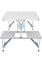 Picnic Tables, One Piece Folding Table and Chair Aluminum Alloy, Portable Folding Camping Picnic Tab - 5