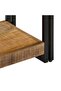 Tv Stand | Natural wood | Solid Mango Wood and Powder-Coated Iron - 6