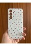 Samsung Galaxy S24 Fe Heart Printed Inner Velvet Premium Silicone Phone Case Cover