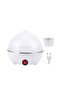 Mini Electric Egg Boiler – Stainless Steel 7-Egg Cooker, Steamer & Poacher with Tray for Home Use - 2