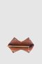 Omric Scarf Detailed Linen Shoulder, Arm and Hand Bag Cream Tan - 4