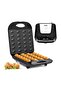 Electric Walnut Cookie Maker 1400W – 24pcs Nonstick Waffle Bread Machine, Double-Sided Heating