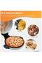 Electric Pizza Maker 1800W – Double-Sided Nonstick Oven with 220°C Rapid Heating, Tabletop Design - 3