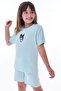 Ribana Beybi Overlock Detailed Kuromi Embroidered Top-Under Set - 6