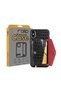 Husa pentru iPhone XR, Multifunction, TPU+Piele , Negru - 2
