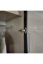 Defne 1-Meter Wardrobe - Cream/Black L101xW62xH231cm - 7