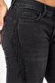 Women Regular Fit Solid Stretchable Jeans, Black - 3
