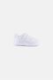 Kids Girls Velcro Closure School Shoes, White - 3