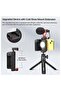 Smartphone Camera Grip with Bluetooth Remote – Fill Light Handle for iPhone, Samsung, OnePlus, More - 4