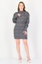 Women Allover Print Mini Dress, Multicolor - 4