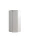 Infinity Corner Wardrobe with Hanger and Shelves - Light Taupe L95xW59xH230cm