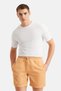 Men Solid Basic Shorts, Peach