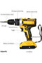 Cordless Drill – 48V, 2 Batteries, LED, 2-Speed, 25 Clutch Settings - 4
