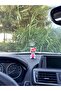 Automobile Glove Box Ornament White Pacifier Baby Pink Hair Glove Box Accessory