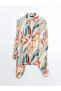 Nevavm Patterned Oversize Women's Shirt Tunic with a Difference - 5
