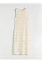 Esvab • Modern & Distinctive Zero Roba Collar Crochet Bodycon Dress - 7