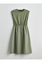 Original Oval Neck A-Line Dress - 5