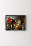 Rubens - Mars Et Rhea Silvia - Black Frame