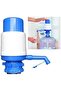 Heavy Duty Drinking Water Pump - Easy Operation, 5 Gallon Manual Pump for Bottle W