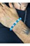 Sagittarius Double Color Glass Natural Stone Bracelet