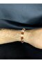 Leo Double Color Glass Natural Stone Bracelet - 2