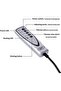 Vibro Shape Slimming Massage Vibrating Belt - Sauna Heating, Flex Chinelo Design for Effective Fat B - 5