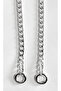 Bag Chain Silver Color Spring Hook Stainless Nickel Metal Bag Strap Chain Length: 120 cm - 2